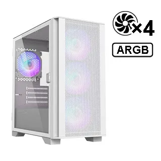 MONTECH 君主 AIR 100 ARGB 玻璃透側M-ATX機殼《白》 歷史價格詳細信息