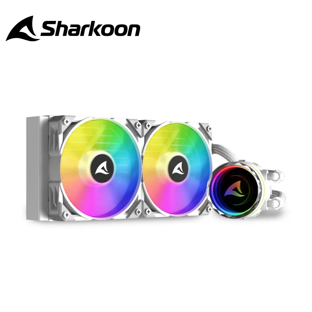 Sharkoon 德國 旋剛 RGB HEX 六風扇 ARGB Type-C 240 水冷排 ATX 電腦機殼 歷史價格詳細信息