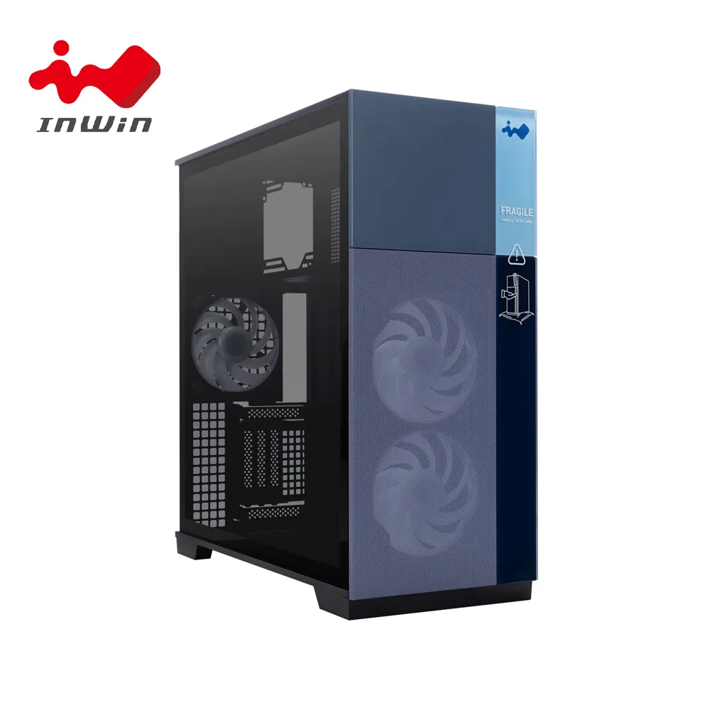 迎廣InWin D5 玻璃透測 支援背插【黑】E-ATX電競機殼 歷史價格詳細信息