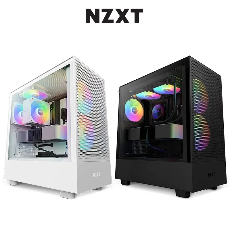 NZXT H5 FLOW RGB 電腦機殼 黑/白+NZXT Kraken Z53 RGB 液晶水冷 黑 歷史價格詳細信息