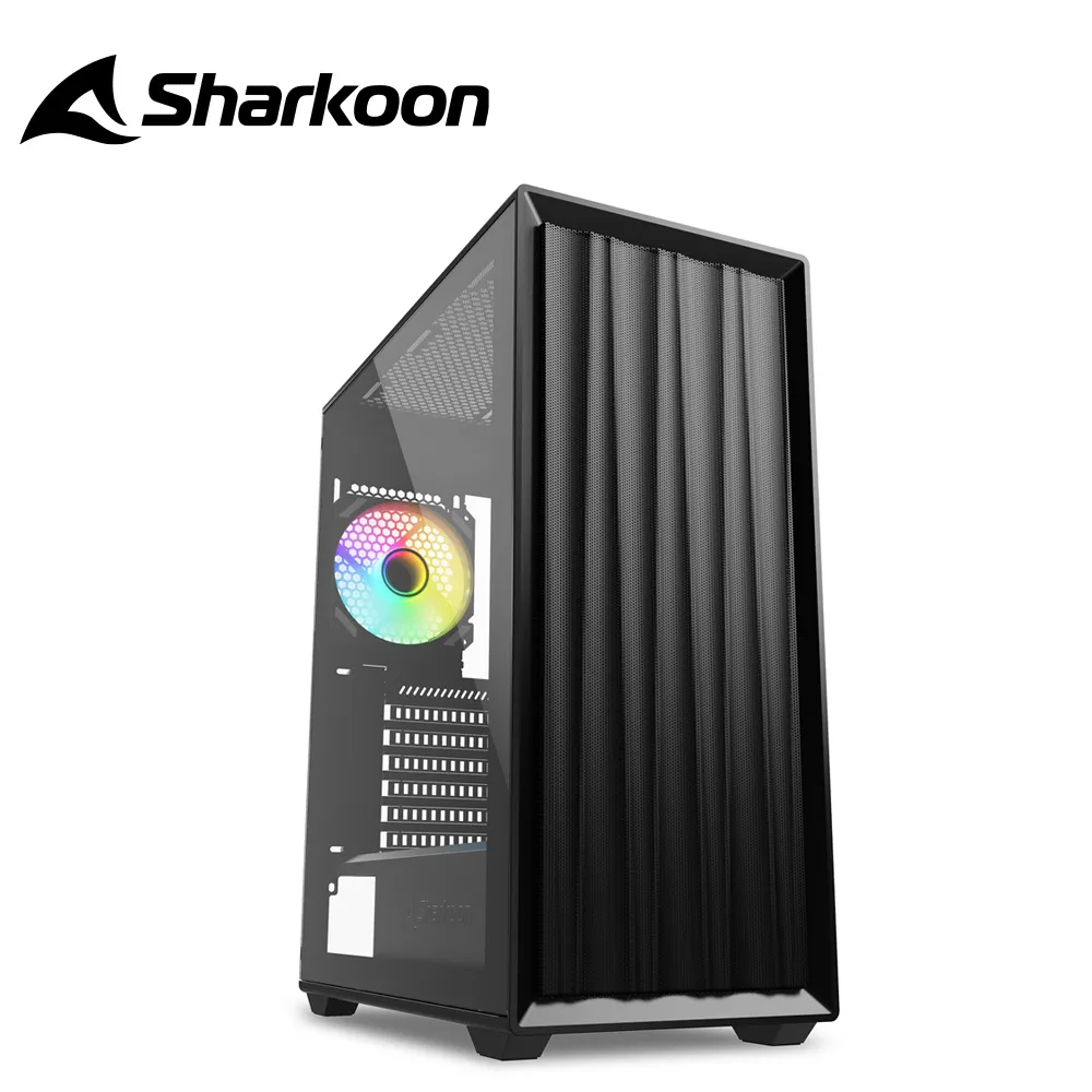 【Sharkoon 旋剛】VK3 RGB ATX電腦機殼(黑色) 歷史價格詳細信息