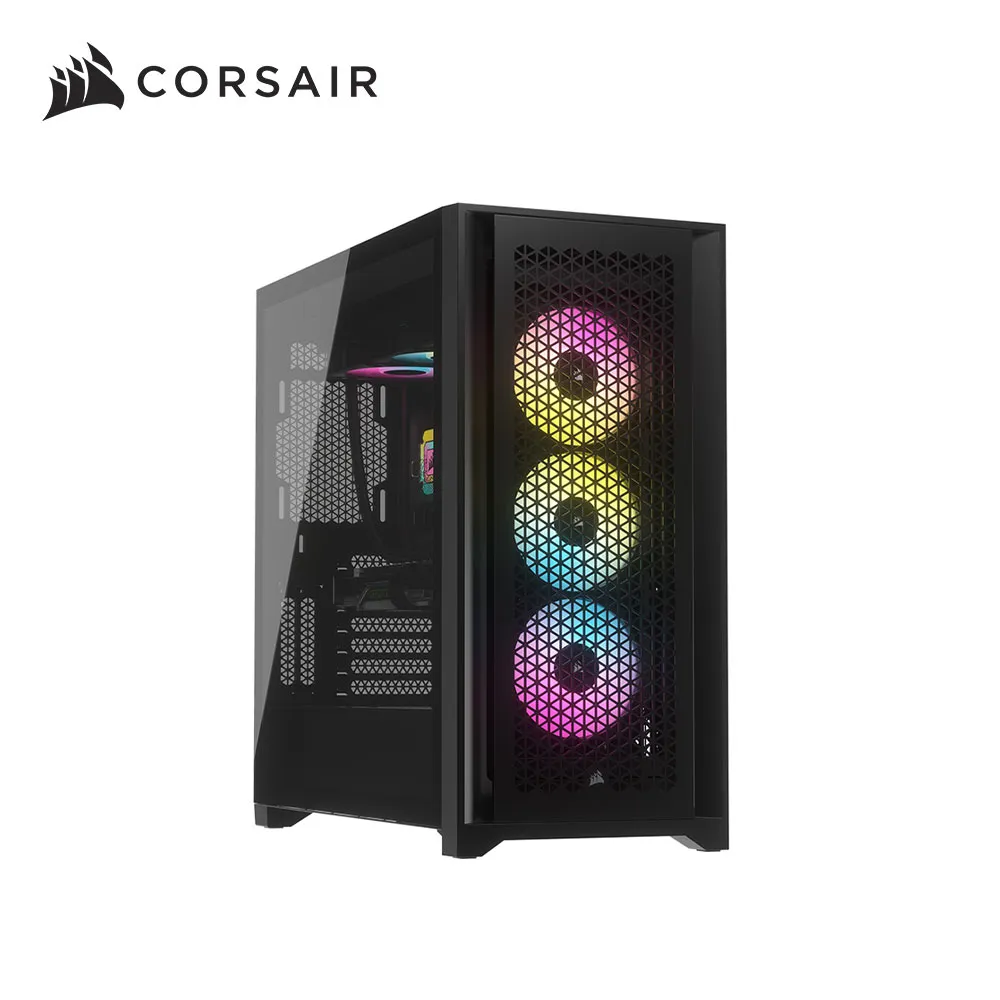 CORSAIR 海盜船 iCUE 5000T RGB 智能中塔 ATX 黑 電腦機殼 歷史價格詳細信息