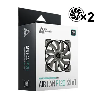 【君主MONTECH】AIR FAN P120 (2合1) 12公分風扇組 歷史價格詳細信息