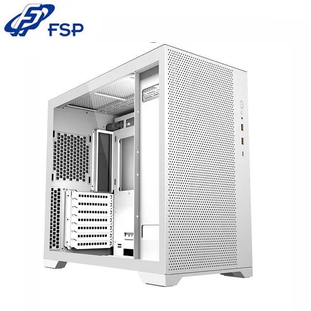FSP 全漢 CMT540 黑 白 全鐵網 ARGB 無孔玻璃透側 20公分散熱風扇 電競機殼 廠商直送 現貨 歷史價格詳細信息