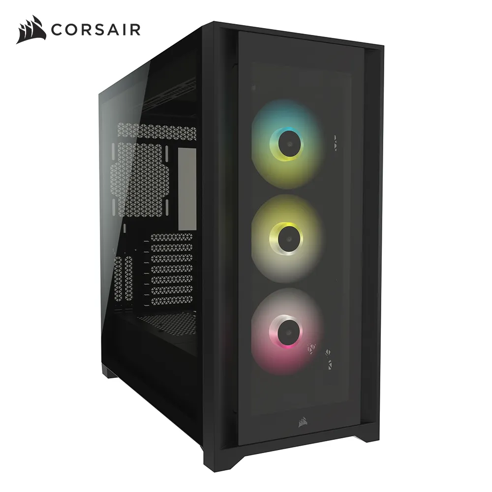 CORSAIR 海盜船 iCUE 5000T RGB 智能中塔 ATX 黑 電腦機殼 歷史價格詳細信息