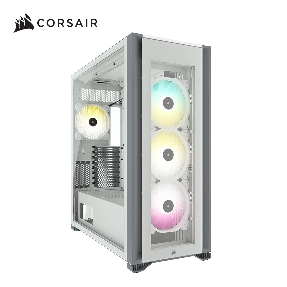 海盜船 CORSAIR iCUE 7000X RGB Tempered Glass Full-Tower ATX 白 電腦機殼 歷史價格詳細信息