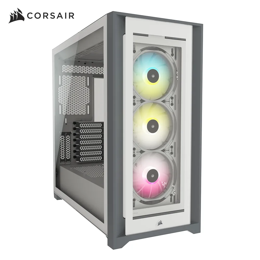 CORSAIR 海盜船 iCUE 5000T RGB 智能中塔 ATX 黑 電腦機殼 歷史價格詳細信息