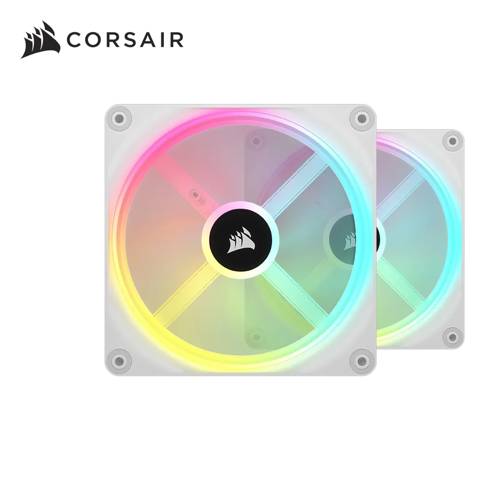 海盜船 CORSAIR iCUE LINK QX120 RGB白風扇*3+控制器 歷史價格詳細信息