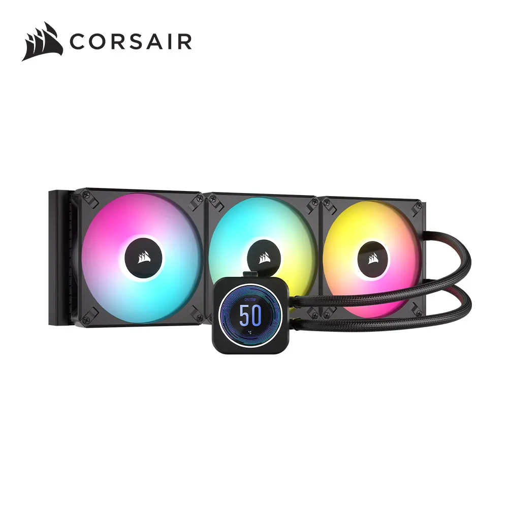 海盜船 CORSAIR iCUE H100i ELITE LCD XT 240CPU水冷散熱器 歷史價格詳細信息