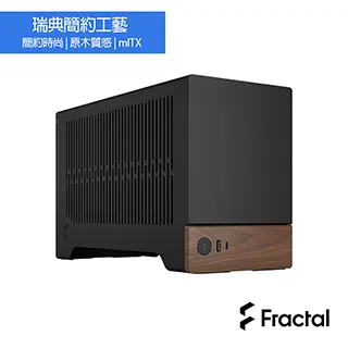 【Fractal Design】Terra Jade SFF電腦機殼-胡桃木/寶石綠 歷史價格詳細信息