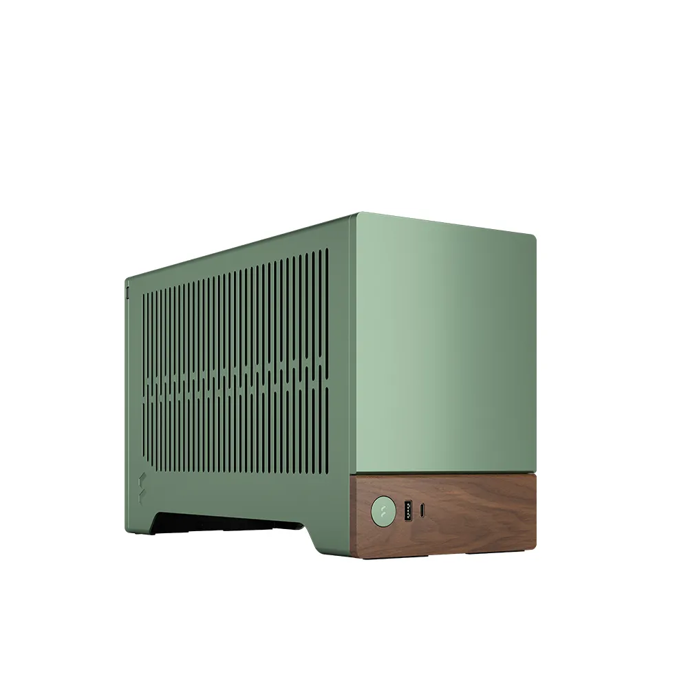 【Fractal Design】Terra Jade SFF電腦機殼-胡桃木/寶石綠 歷史價格詳細信息