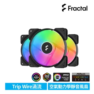【Fractal Design】AspectRGB PWM風扇14cm-黑-3入包裝 歷史價格詳細信息