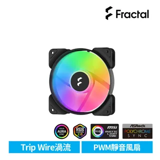 【Fractal Design】AspectRGB PWM風扇14cm-黑-3入包裝 歷史價格詳細信息