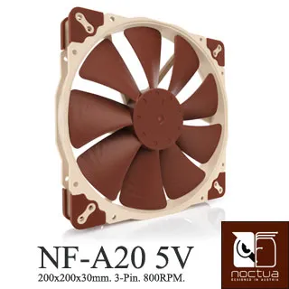 Noctua NF-A20 5V PWM SSO2 磁穩軸承AAO防震靜音扇-5V版本 歷史價格詳細信息