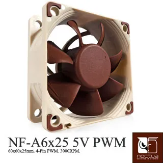 Noctua NF-A6x25 PWM SSO2 磁穩軸承AAO防震靜音扇 歷史價格詳細信息