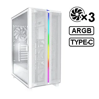 MONTECH(君主) SKY ONE MINI WHITE 內含12cm風扇*3/鋼化玻璃 電腦機殼 (白) 歷史價格詳細信息