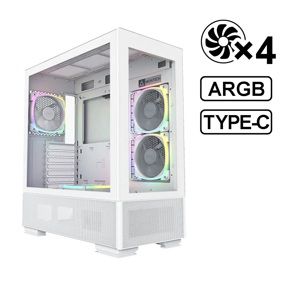 MONTECH 君主 SKY TWO 玻璃透側 ATX機殼《黑》 現貨 廠商直送 歷史價格詳細信息