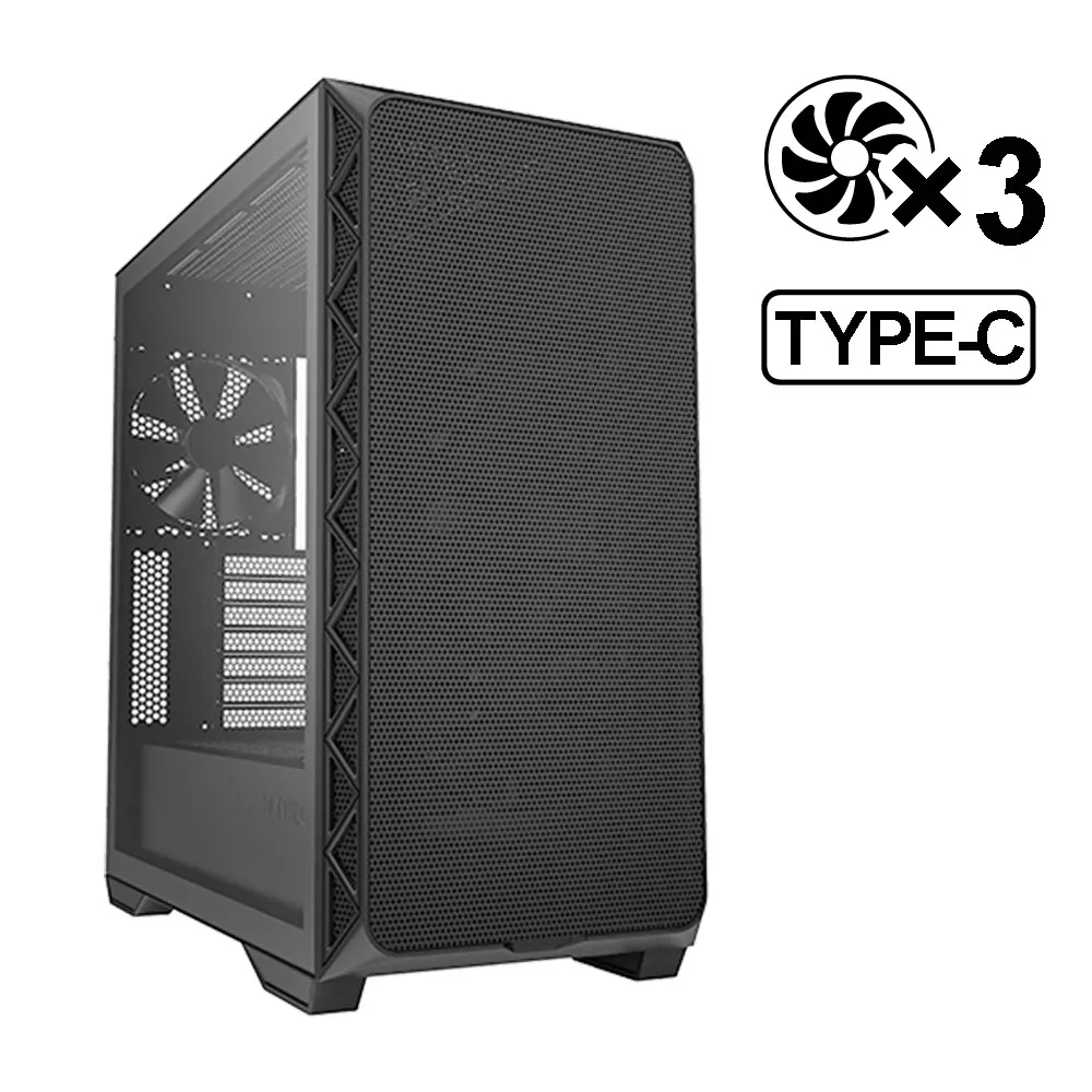 MONTECH(君主) Air 903 MAX WHITE 電腦機殼 (白) 內含14cm風扇*4/TYPE-C/支援直立顯卡 歷史價格詳細信息
