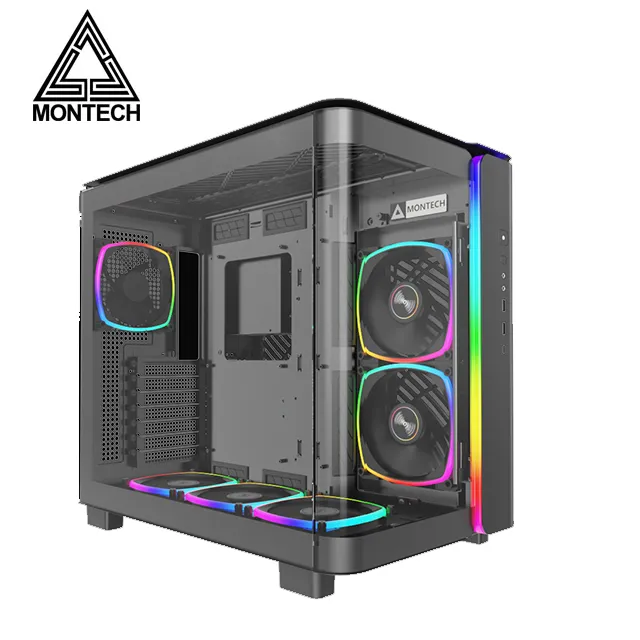 MONTECH 君主 KING 95 分艙設計 全景玻璃透側 ATX機殼《白》 歷史價格詳細信息