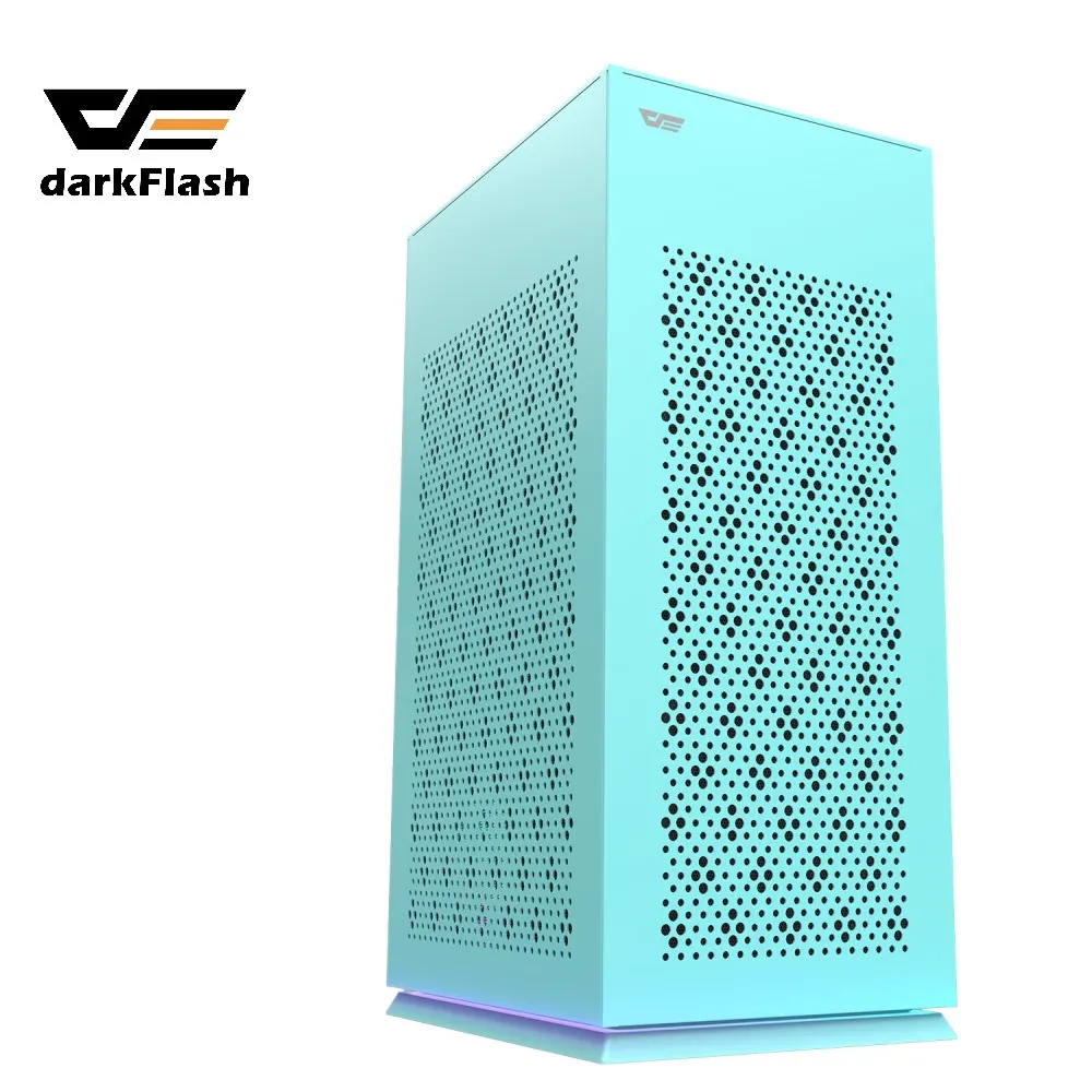darkFlash大飛 DLH21 ITX 電腦機殼 機箱 (含9公分排風扇) 共四色 歷史價格詳細信息