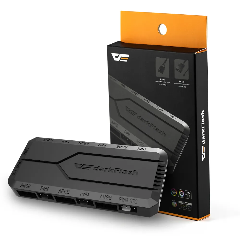 argb pwm hub集線器 rgb風扇主板aura接口一分六轉接拓展 歷史價格詳細信息