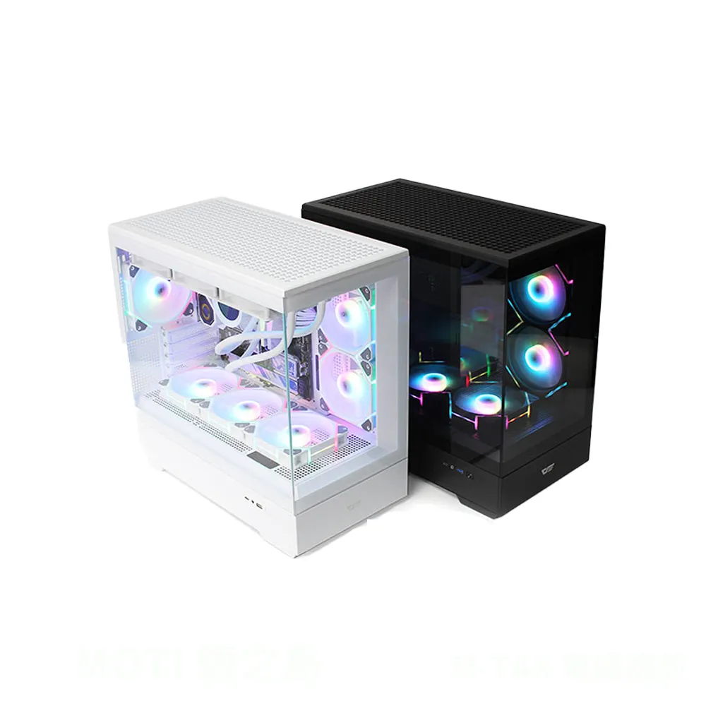 DarkFlash MOTI 鏡之島 白 /玻璃透側/M-ATX + DarkFlash DM12R PRO(白) 反向扇x3 價格比較,價格查詢,歷史價格詳細信息