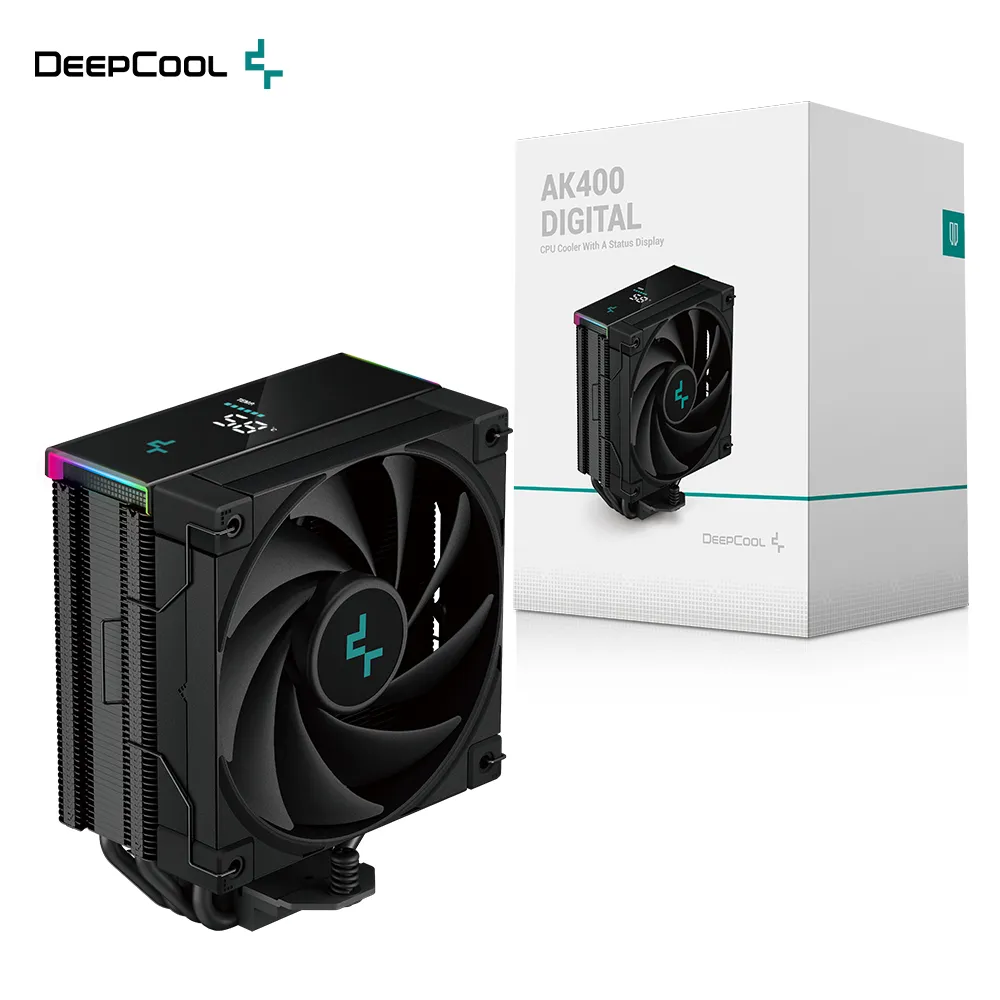 DEEPCOOL九州風神 AK400 DIGITAL【高15.6cm】空冷散熱器/4導管/溫度顯示/原價屋 歷史價格詳細信息