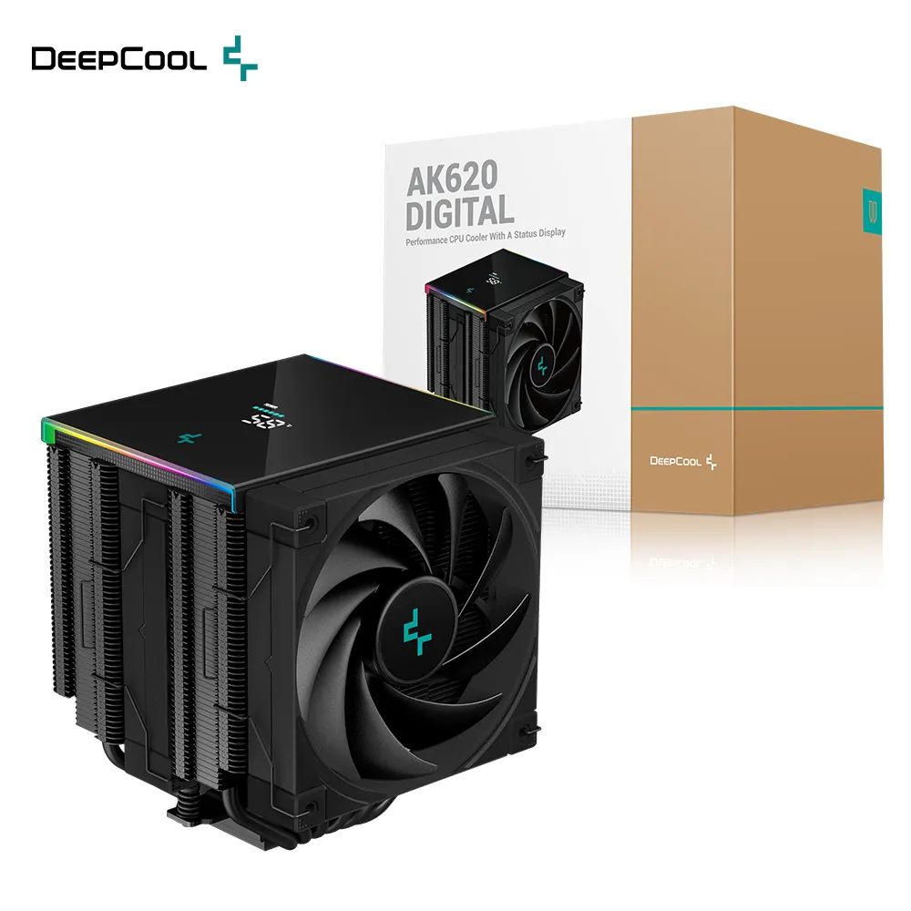 九州風神 Deepcool AK620 冰立方 6導管 熱導管 雙塔 CPU散熱器 歷史價格詳細信息