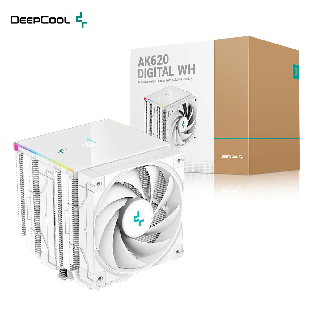 九州風神 Deepcool AK620 冰立方 6導管 熱導管 雙塔 CPU散熱器 歷史價格詳細信息