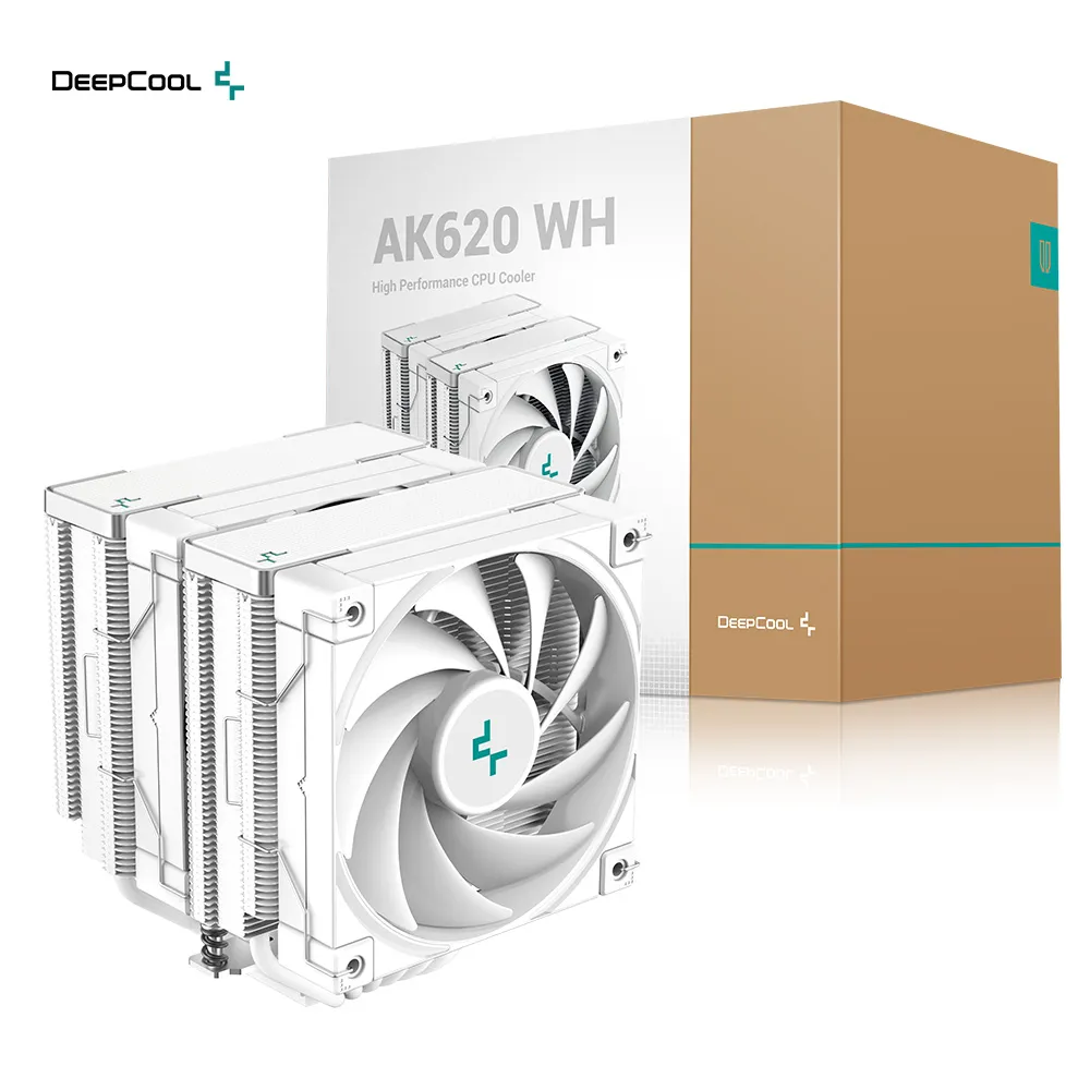 九州風神 Deepcool AK620 冰立方 6導管 熱導管 雙塔 CPU散熱器 歷史價格詳細信息