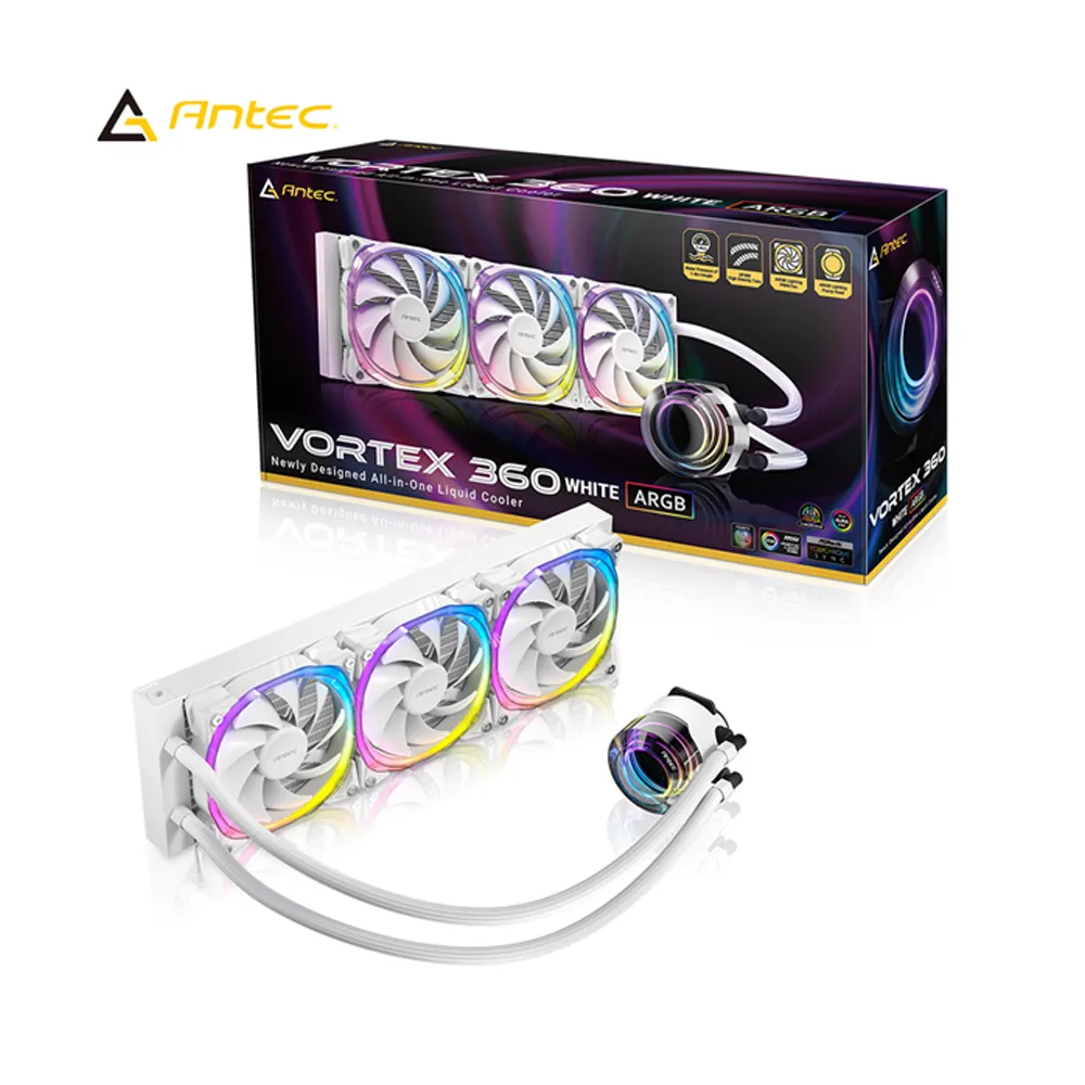 【Antec】安鈦克 Vortex 360 水冷散熱器 歷史價格詳細信息