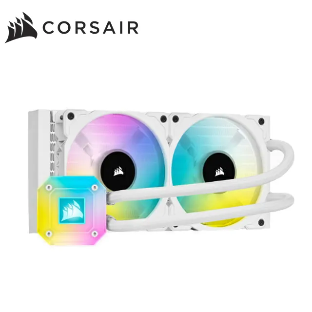 Corsair 海盜船 iCUE H100i ELITE CAPELLIX 水冷散熱器《白》 歷史價格詳細信息