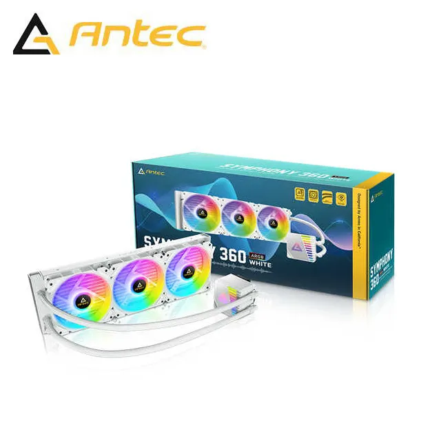 【Antec】安鈦克 Symphony 360 White一體式水冷散熱器 歷史價格詳細信息