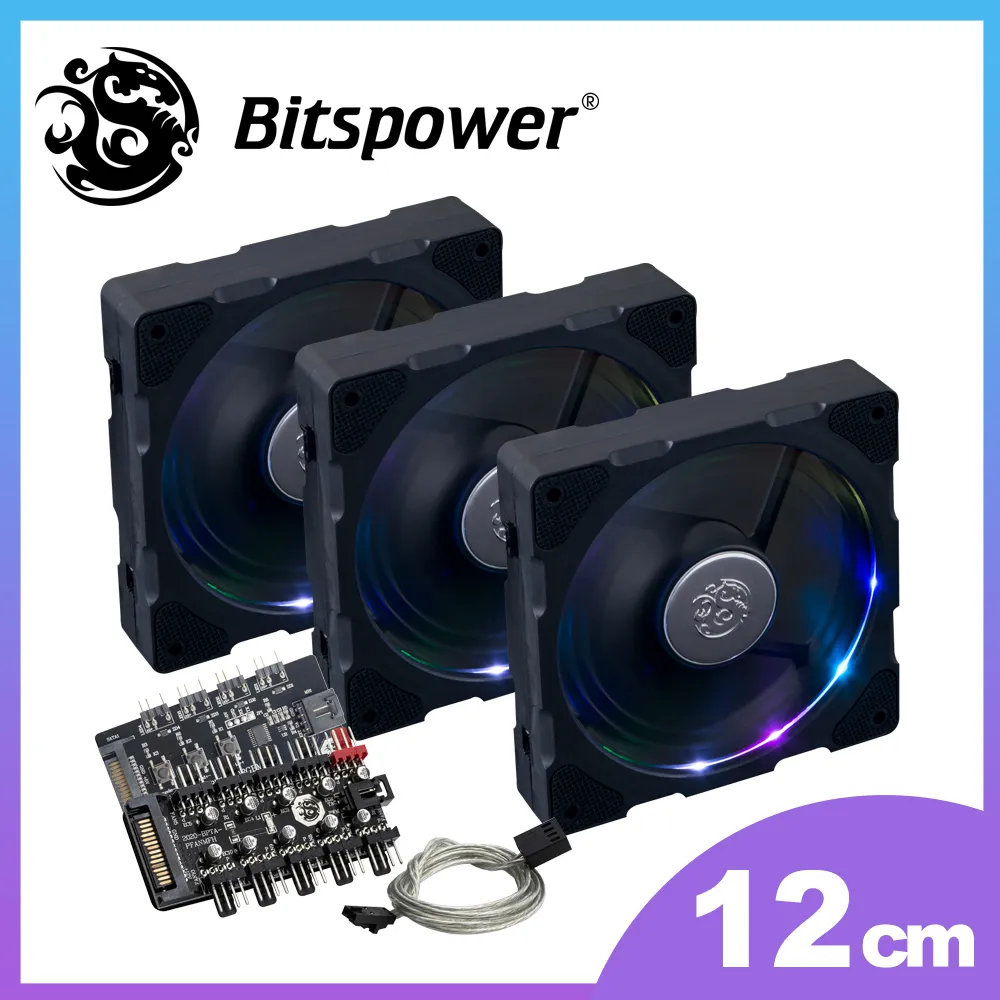 【Bitspower】NJord 尼爾德雙型扇葉電腦散熱風扇（白色三枚裝） 歷史價格詳細信息