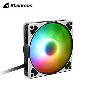 Sharkoon旋剛 SilentStorm  A.RGB/雙色防震墊片/1400RPM/PWM/機殼風扇/原價屋 歷史價格詳細信息