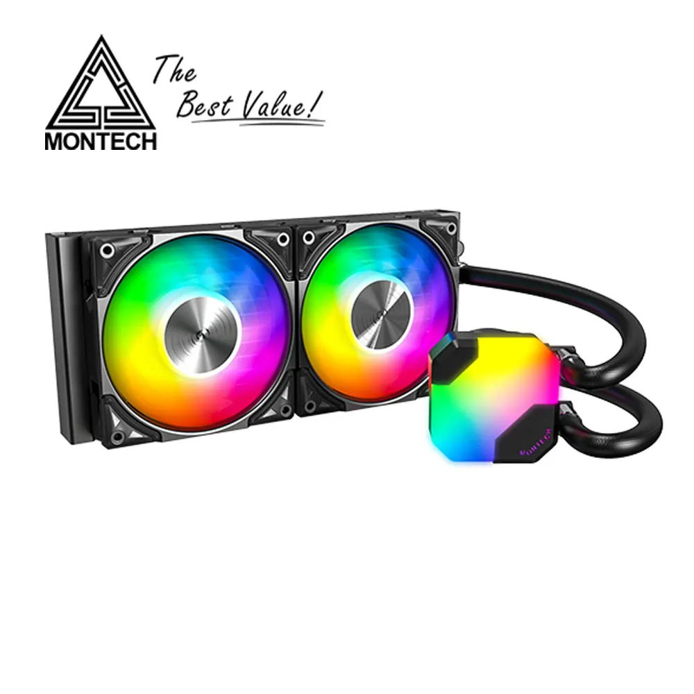 MONTECH 君主 HyperFlow ARGB 360 黑 (360mm/預安裝設計/ARGB水冷頭) 歷史價格詳細信息