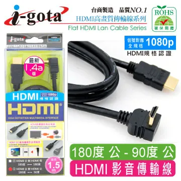 i-gota HDMI1.4版 公對母 1.5M(HDMIPS002) 歷史價格詳細信息