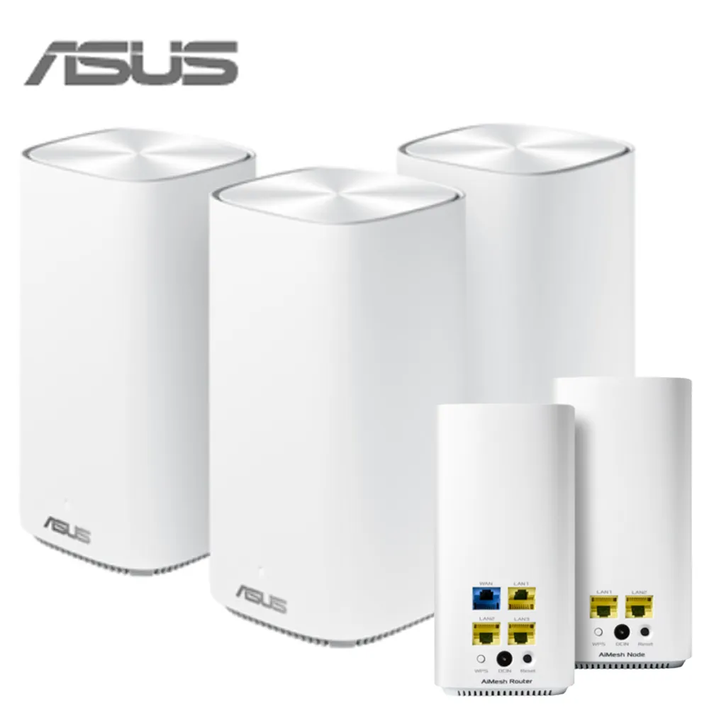 ASUS 華碩 ZENWIFI AC CD6 三入組 AC1500 AiMesh 雙頻網狀無線路由器(分享器) 歷史價格詳細信息