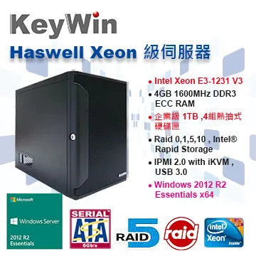 KeyWin Xeon級伺服器 歷史價格詳細信息
