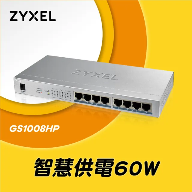 Zyxel合勤 GS1900-8HP (Rev.B2) 智慧型網管8埠Gigabit PoE交換器 歷史價格詳細信息