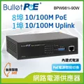BulletPoE  8埠 Gigabit  PoE Switch 總功率120W 網路供電交換器 歷史價格詳細信息