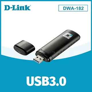 D-Link友訊  DWA-182 AC1300 MU-MIMO雙頻USB3.0無線網卡 歷史價格詳細信息