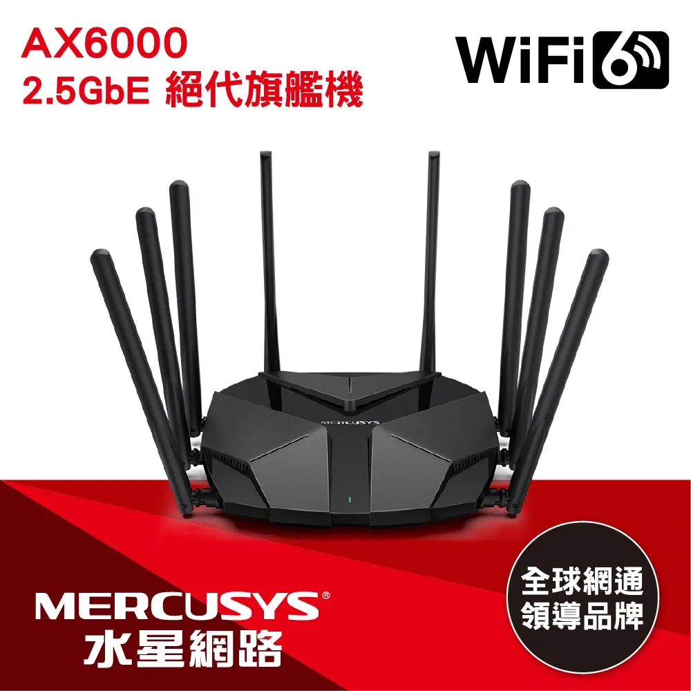 Mercusys水星網路 MR80X AX3000 Gigabit 雙頻 WiFi 6 無線網路路由器(Wi-Fi 6 分享器) 歷史價格詳細信息