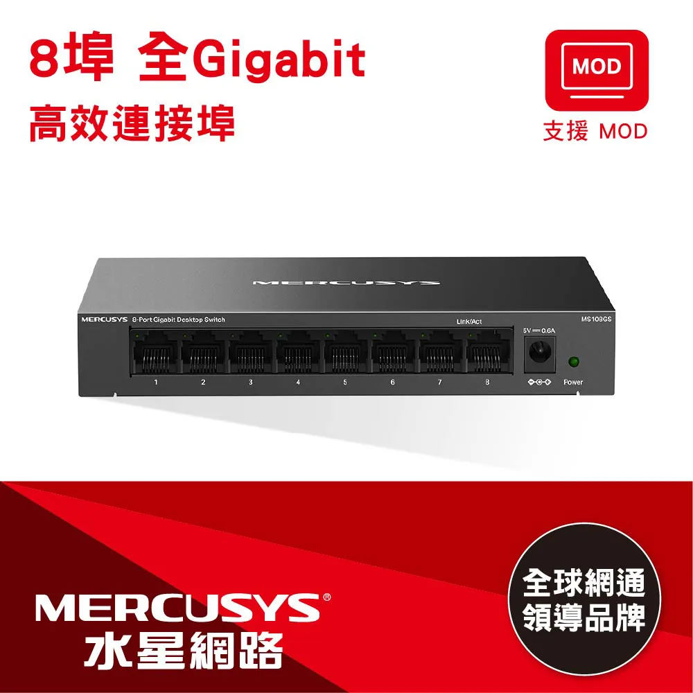 水星 MS108GP 8埠Gigabit 含7埠POE+網路交換器(鐵殼) 水星 M [全新免運][編號 K19664] 歷史價格詳細信息