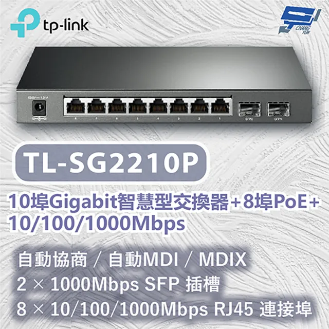 TP-Link TL-SG2210MP 10埠 Gigabit 桌上型 SFP光纖端口 智慧管理型 PoE switch交換器(150W) 歷史價格詳細信息