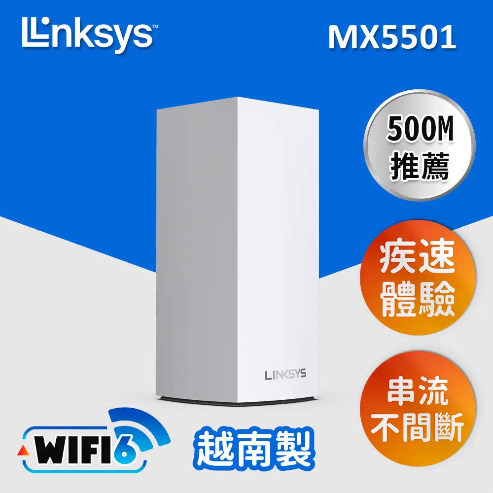 Linksys Velop 雙頻 MX5503 Mesh Wifi(三入) 網狀路由器(AX5400) 歷史價格詳細信息