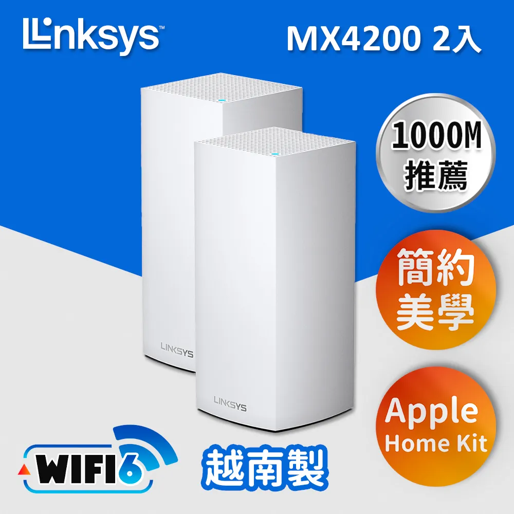 Linksys Velop 三頻 AX4200 Mesh Wifi 網狀路由器(MX4200) 歷史價格詳細信息