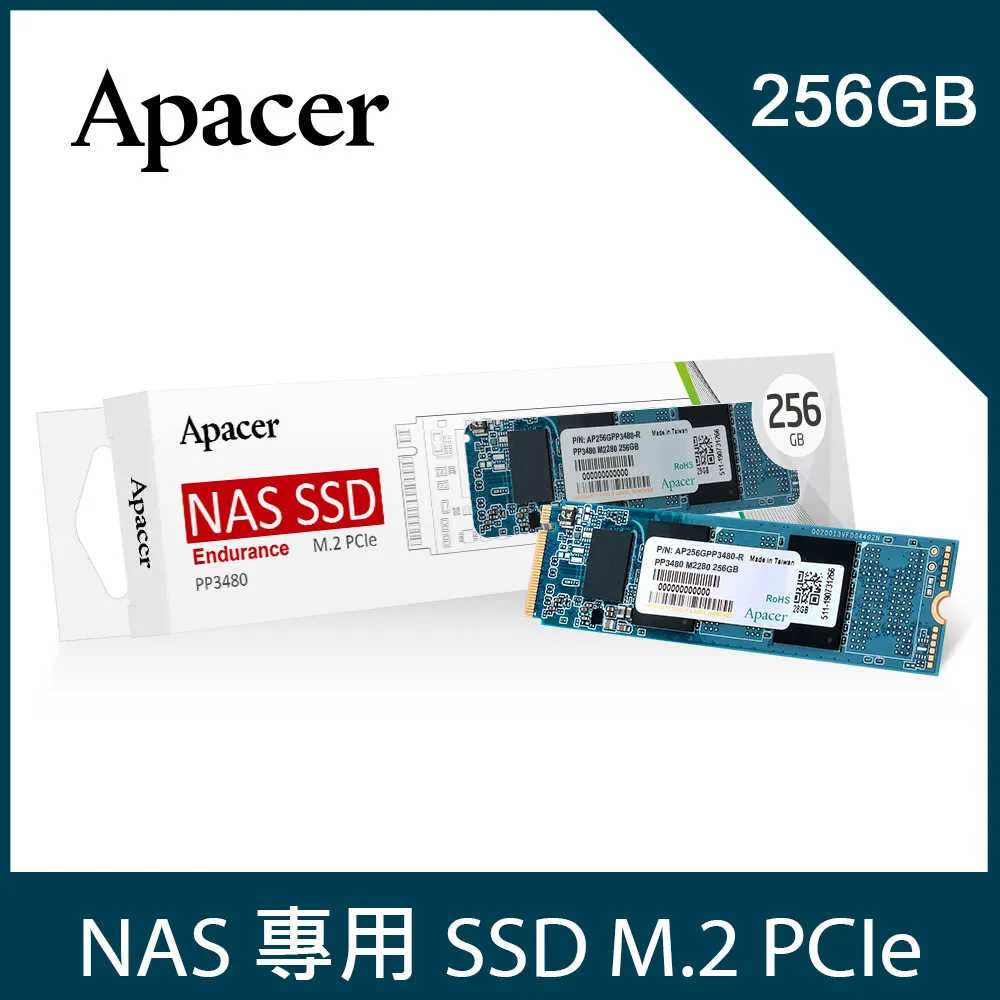 Apacer 宇瞻 PP3480 1TB M.2 PCIe NAS SSD固態硬碟(AP1TPP3480-R) 歷史價格詳細信息