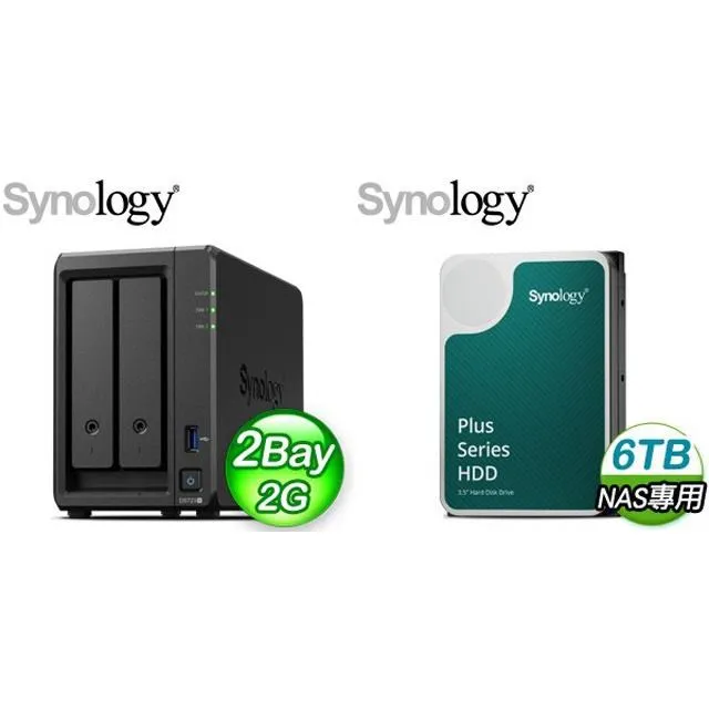 ☆促銷組合★ Synology DiskStation DS923+ 4Bay+HAT3300 PLUS 6TB (X2) 歷史價格詳細信息
