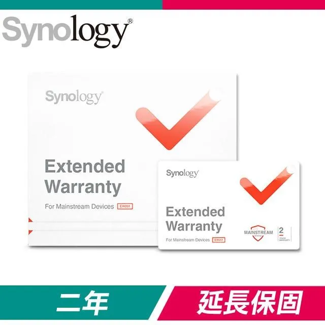【Synology 群暉】 EW201 延長保固2年服務 限定搭NAS一起購買 購買前請確認適用型號 歷史價格詳細信息